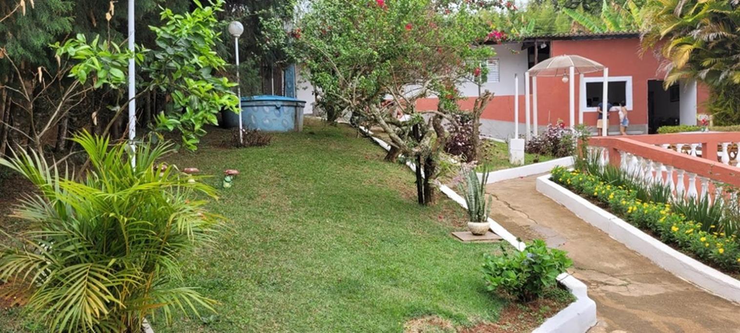 Linda Chacara Com Piscina Churrasqueira E Wi-Fi Mairinque Exteriör bild