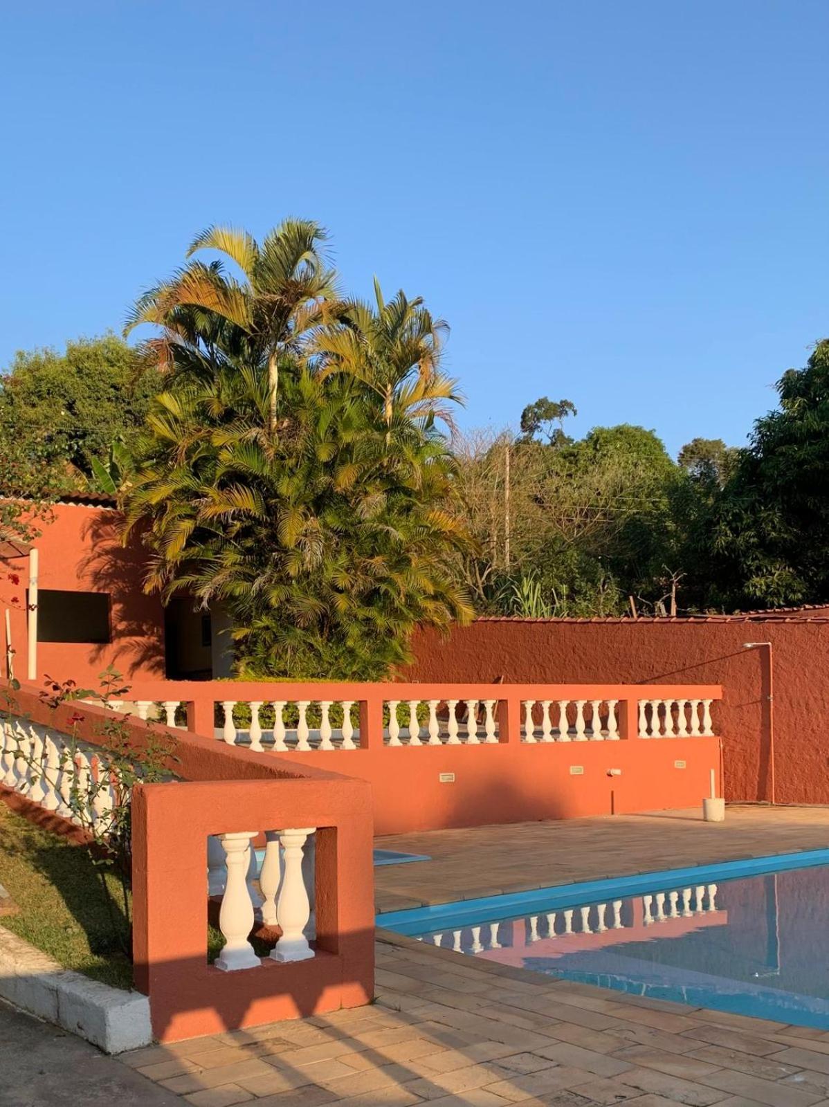 Linda Chacara Com Piscina Churrasqueira E Wi-Fi Mairinque Exteriör bild